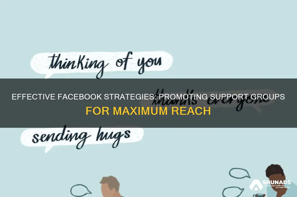 where to advertise support groups on facebook