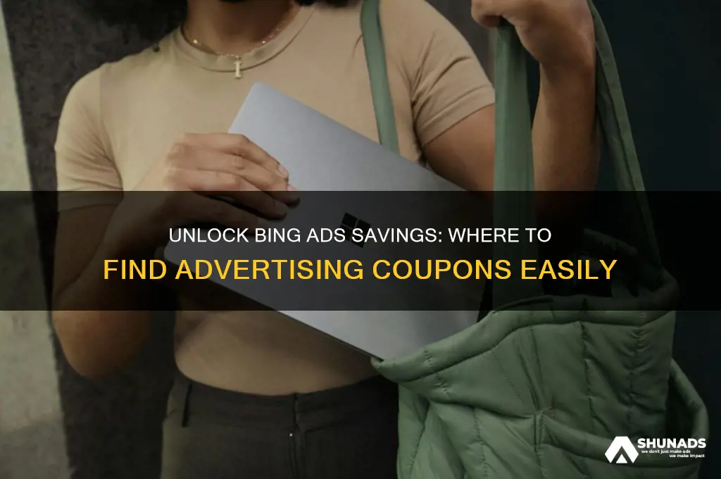 where to get a bing advertising coupon
