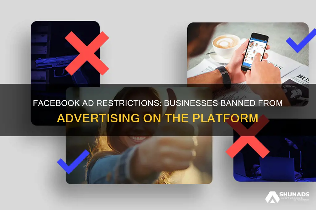 which business cannot be advertised on fb ad