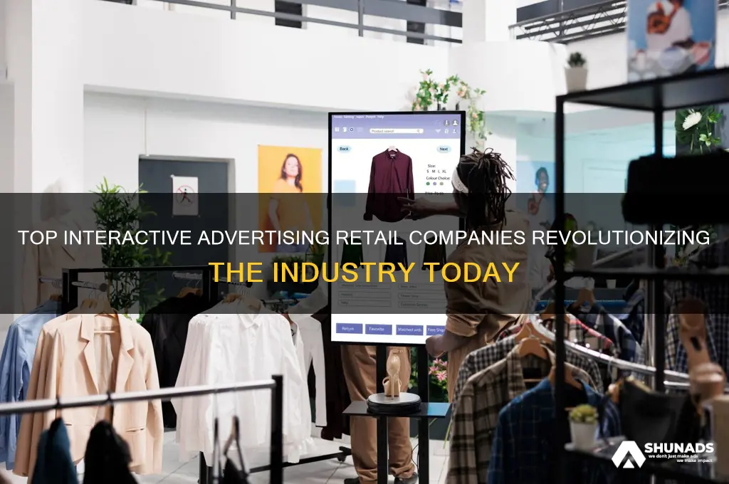 which companies are the in interactive advertising retail space