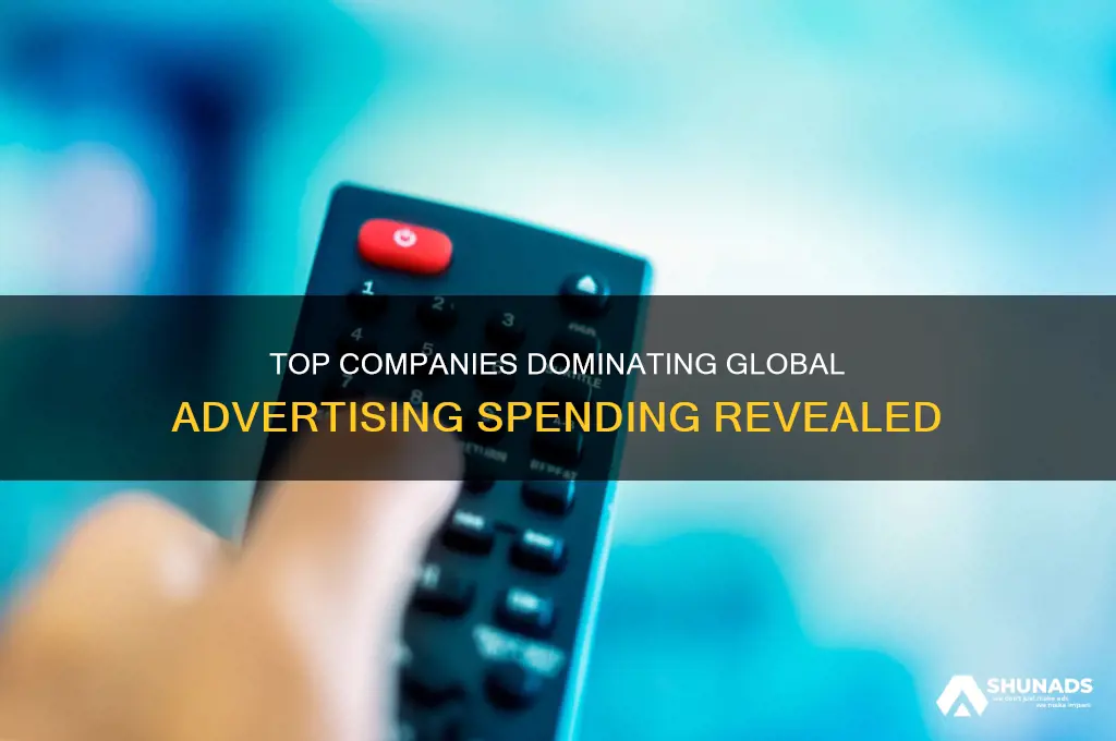 which companies get the most advertising dollars