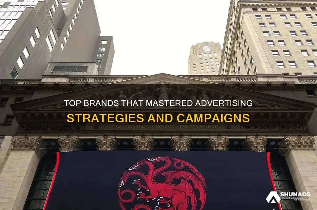 which companies have advertised best