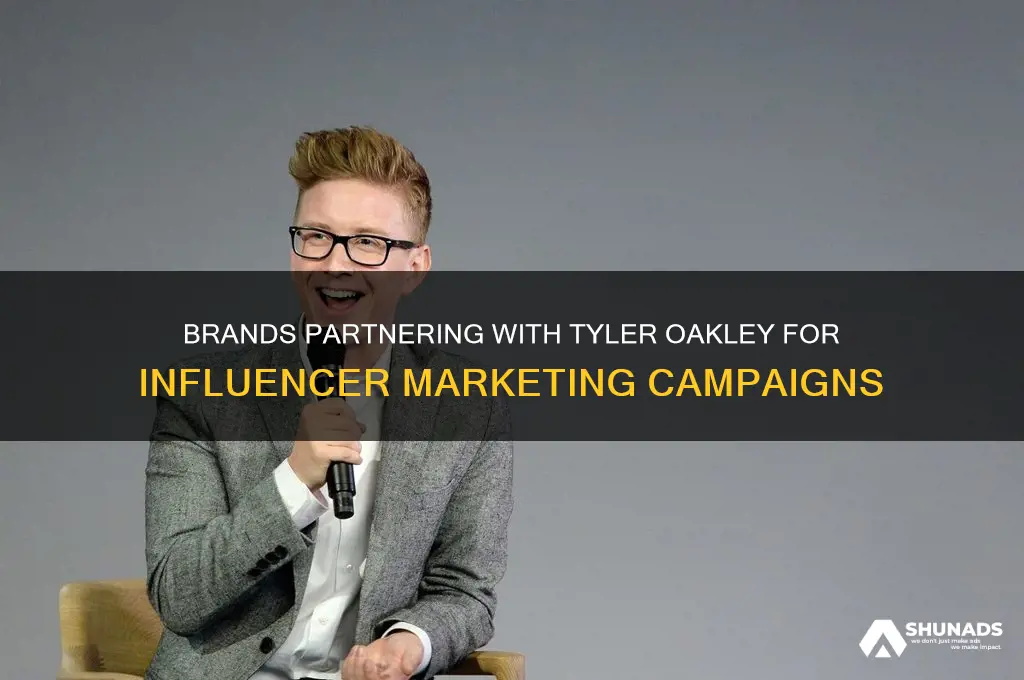 which companies reach out to tyler oakley for advertising