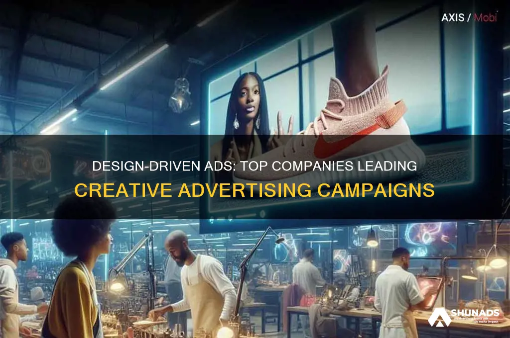 which company has design centric advertisement