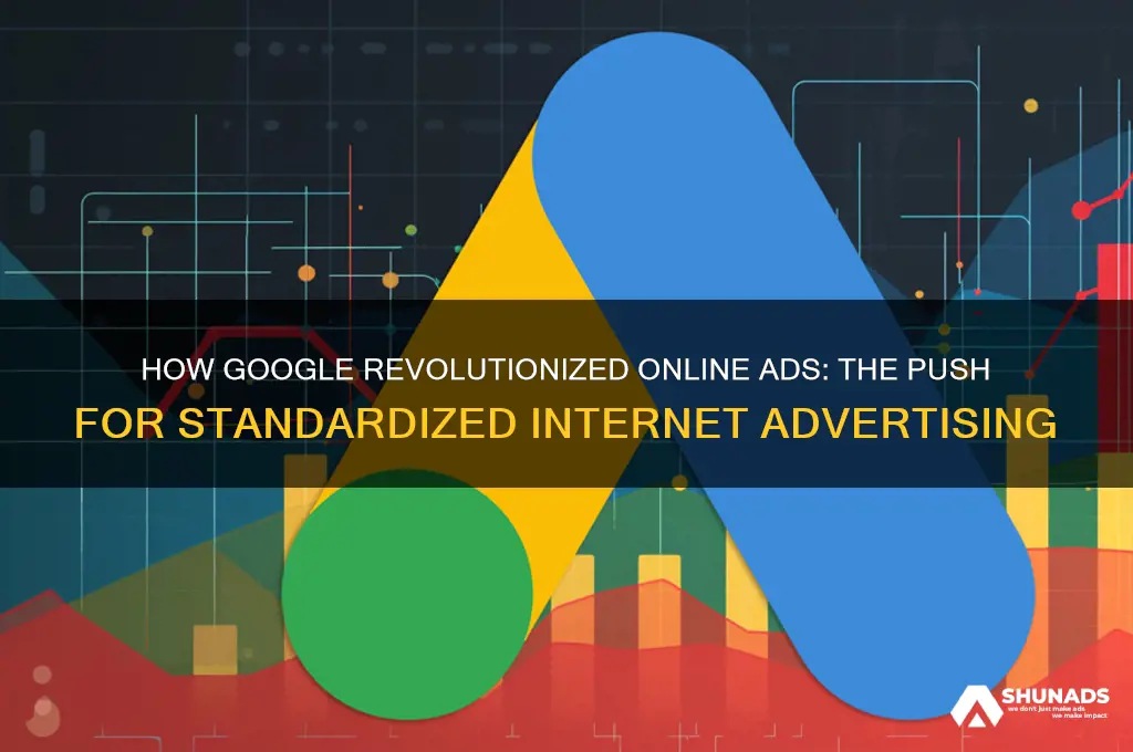 which company moved to standardize all internet advertising