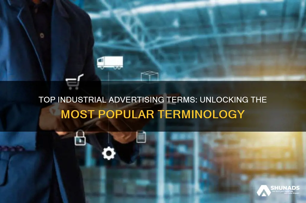 which is the most popular terminology used for industrial advertising