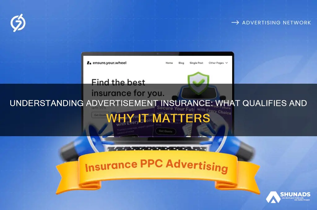 which of the following can be considered an advertisement insurance