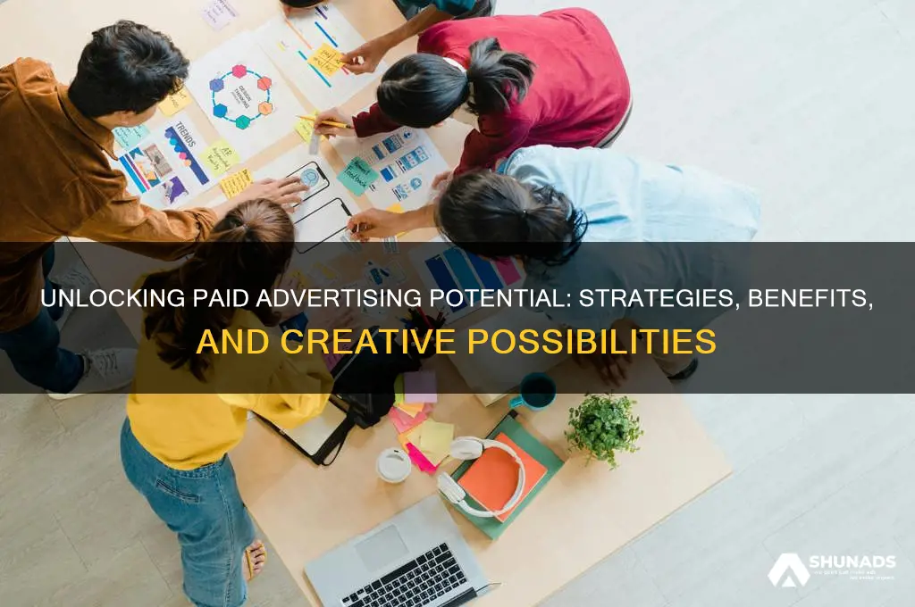 which of the following can you do with paid advertising