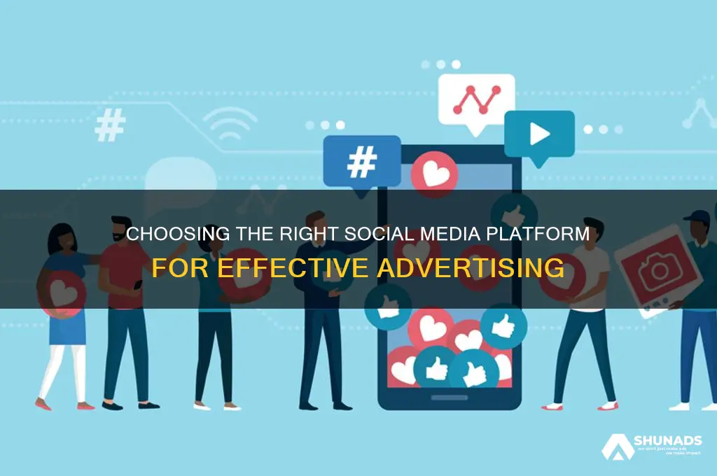 which social media to use for advertising