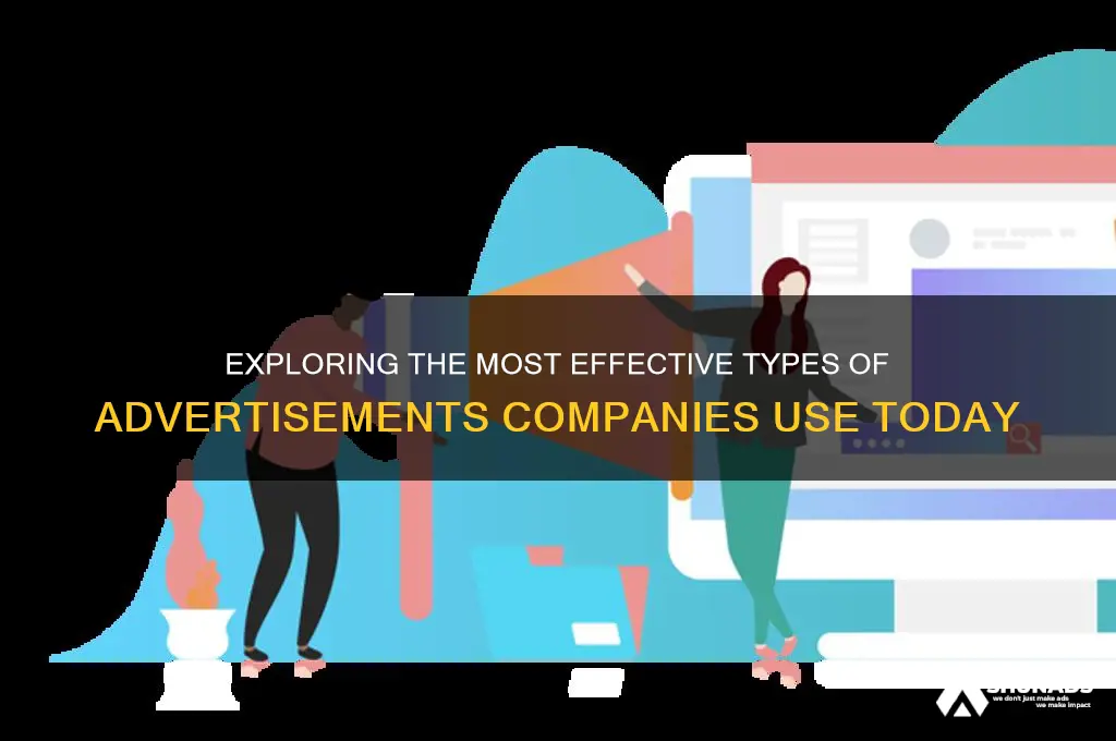 which type of advertisement companies are used