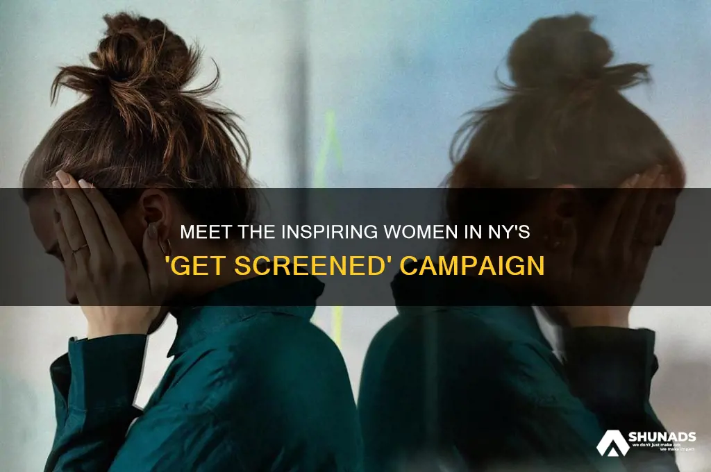 who are the women in the ny get screened advertisement