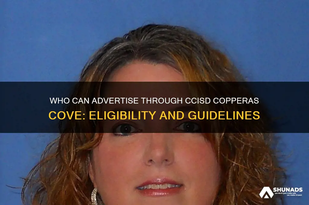 who can advertise through ccisd copperas cove