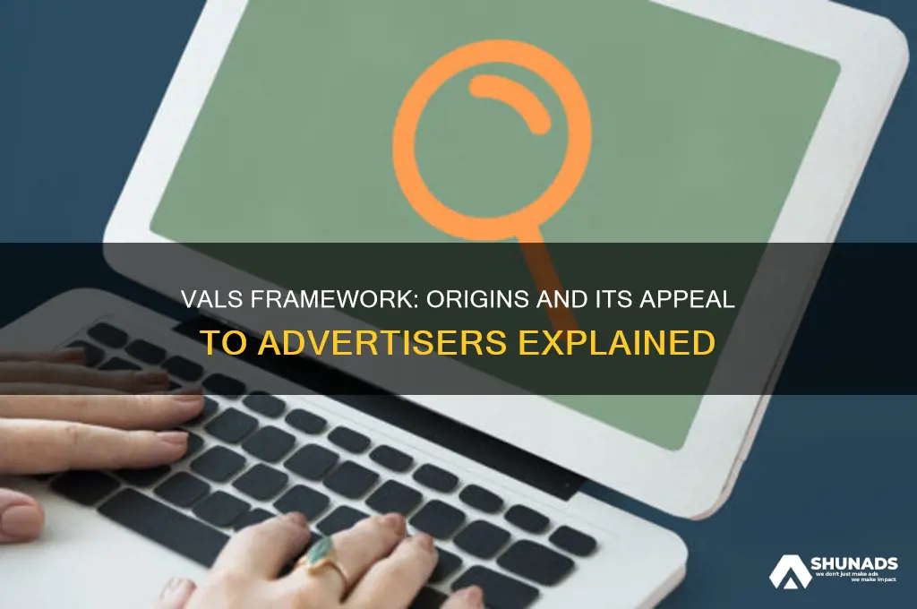 who developed vals framework and why do advertisers use it