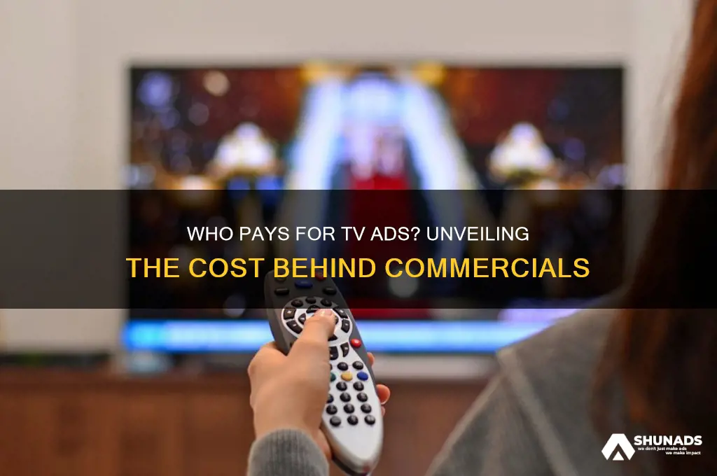 who do companies pay for tv advertising