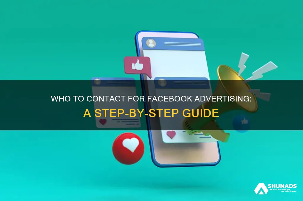 who do you call to advertise on facebook