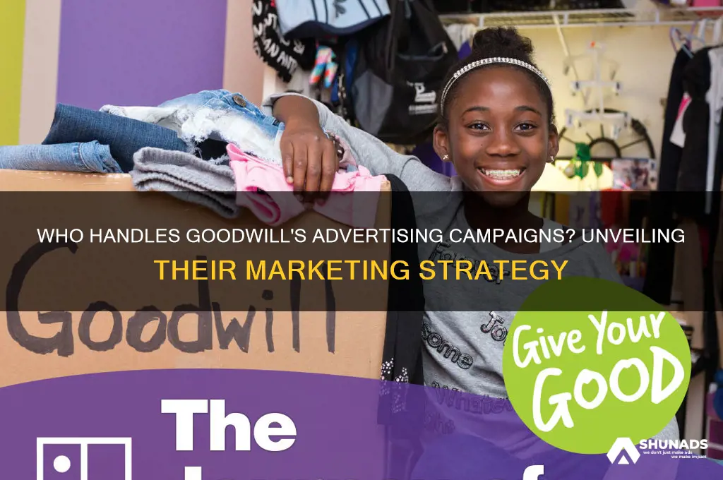 who does goodwill use for advertising
