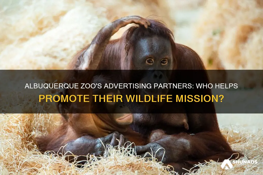 who does the albuquerquer zoo use for advertising