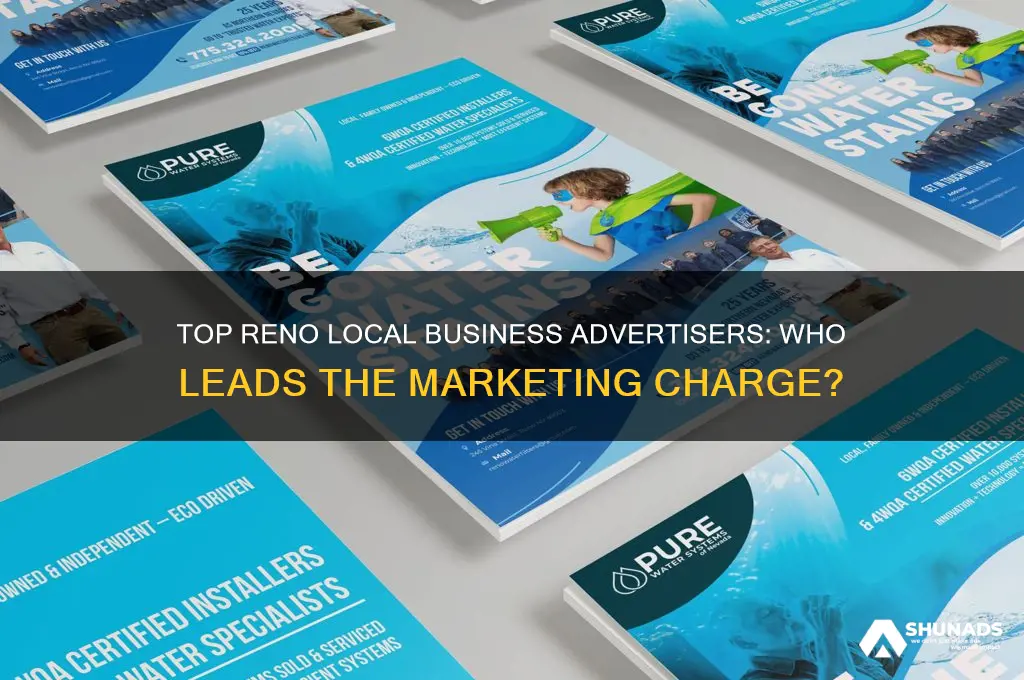 who does the most advertising for local businesses in reno