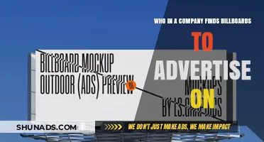Who Handles Billboard Advertising Decisions in a Company?