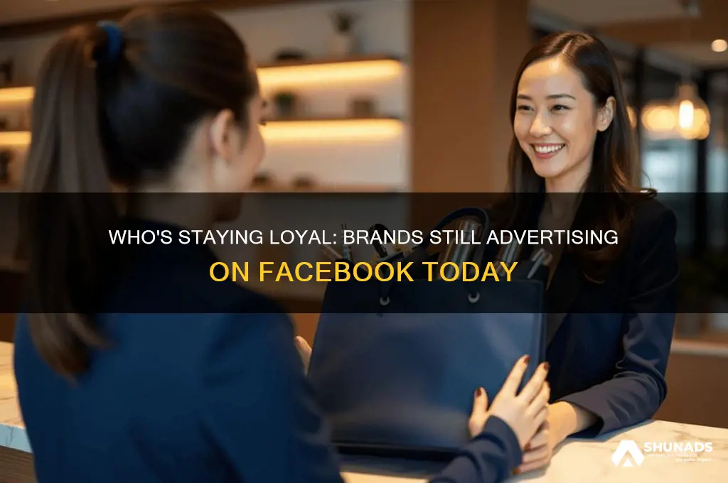 who is still advertising on facebook