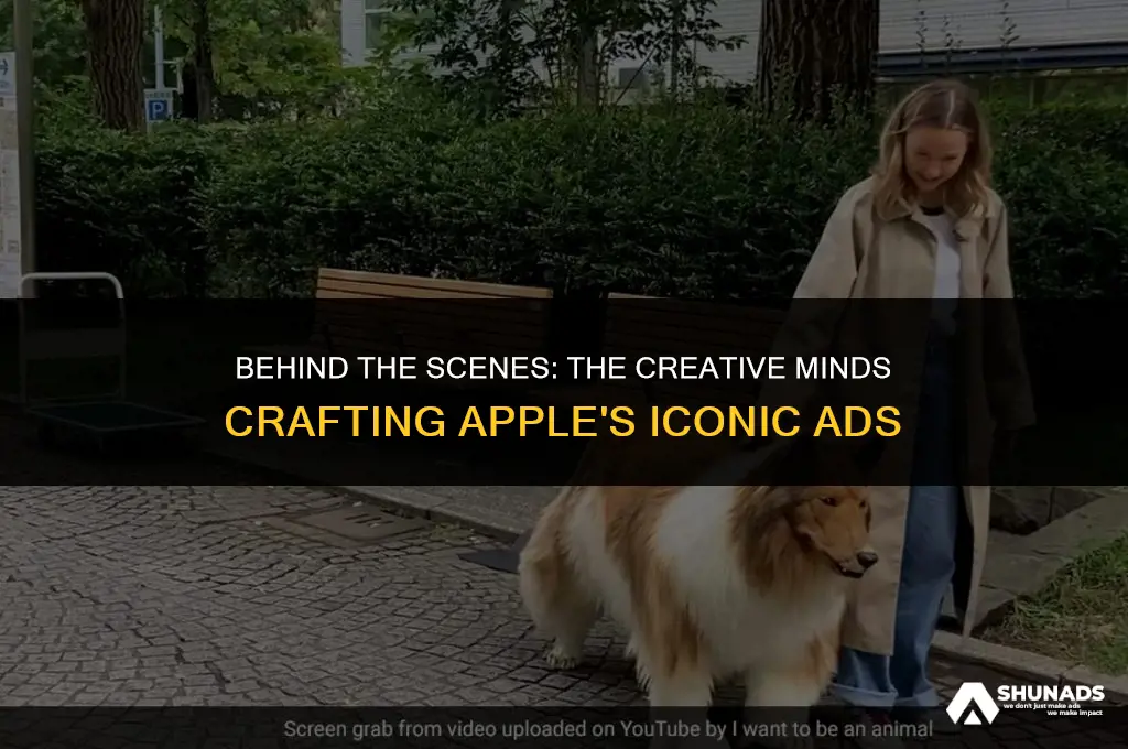 who makes apple advertisements