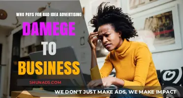 Who Bears the Cost of Bad Idea Advertising Damage to Business?
