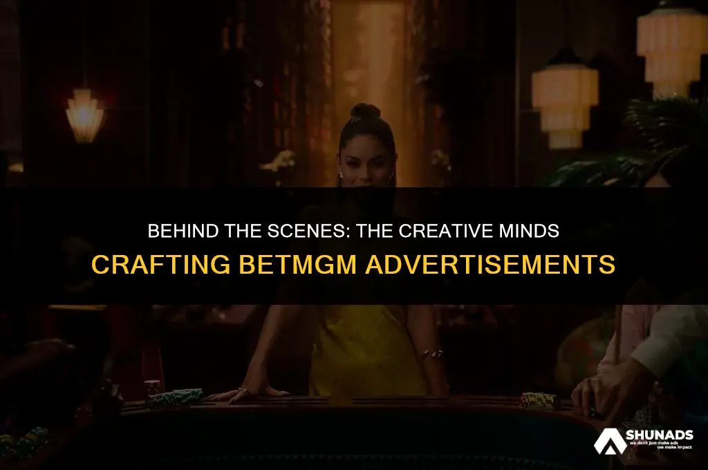 who untimately makes betmgm advertisements