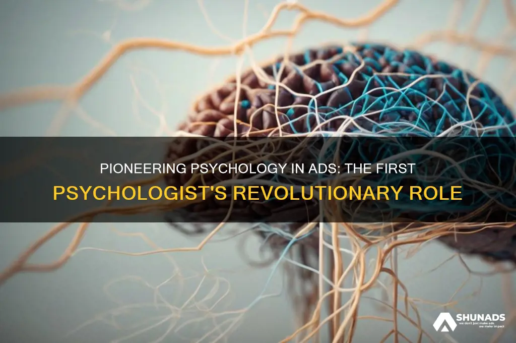 who was the first psychologist to use psychology in advertising