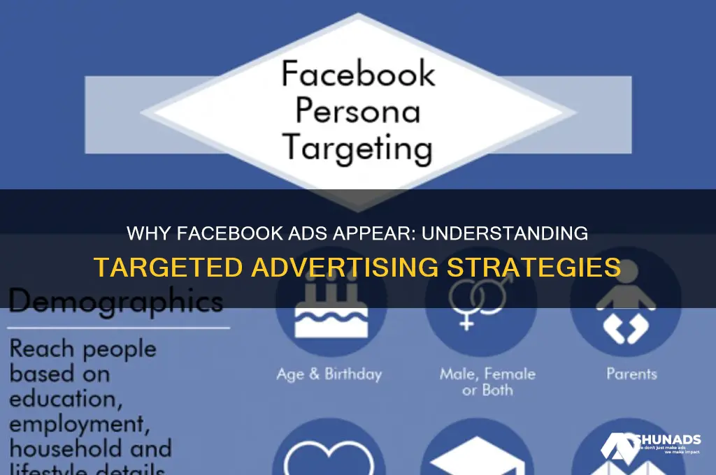 why advertise show up on facebook