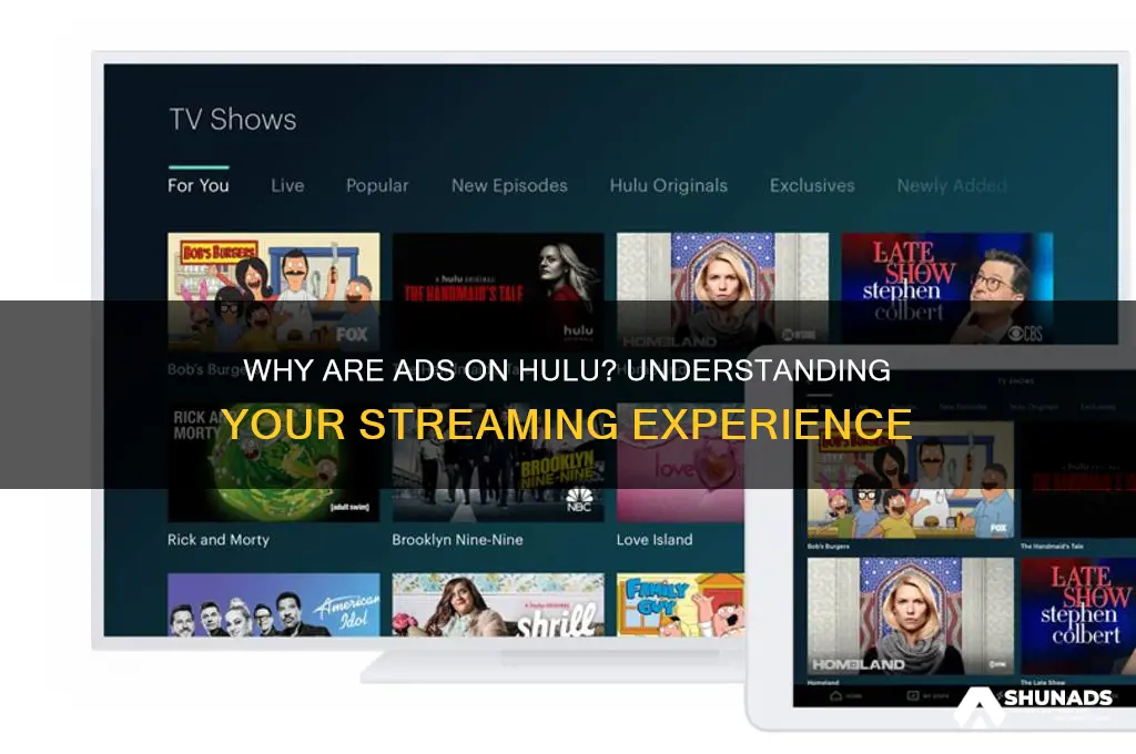 why am i getting advertisements on my hulu