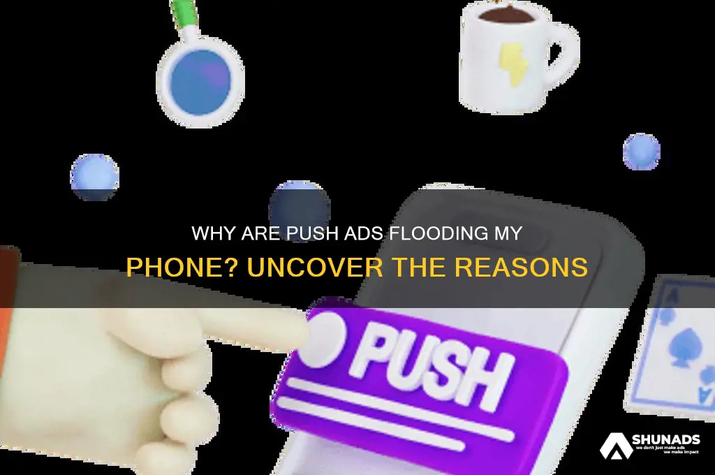 why am i getting push advertisements on my phone
