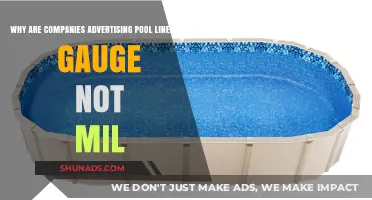 Why Companies Use Gauge, Not Mil, for Pool Liner Ads