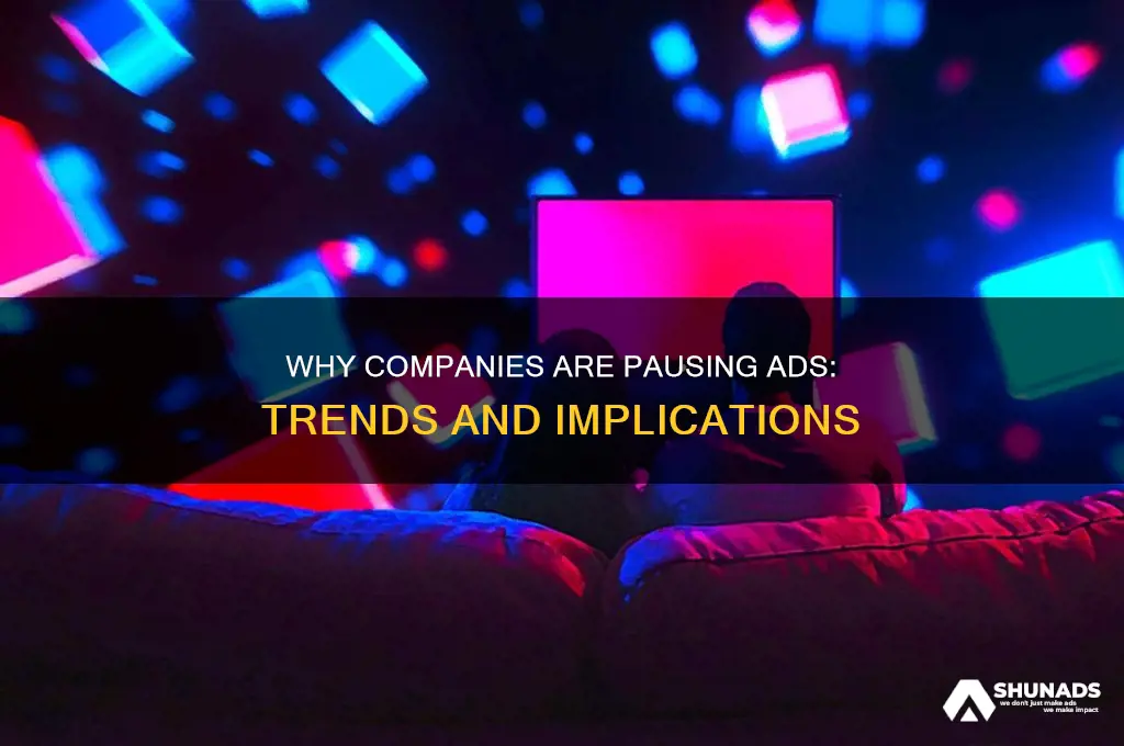 why are companies stopping advertising