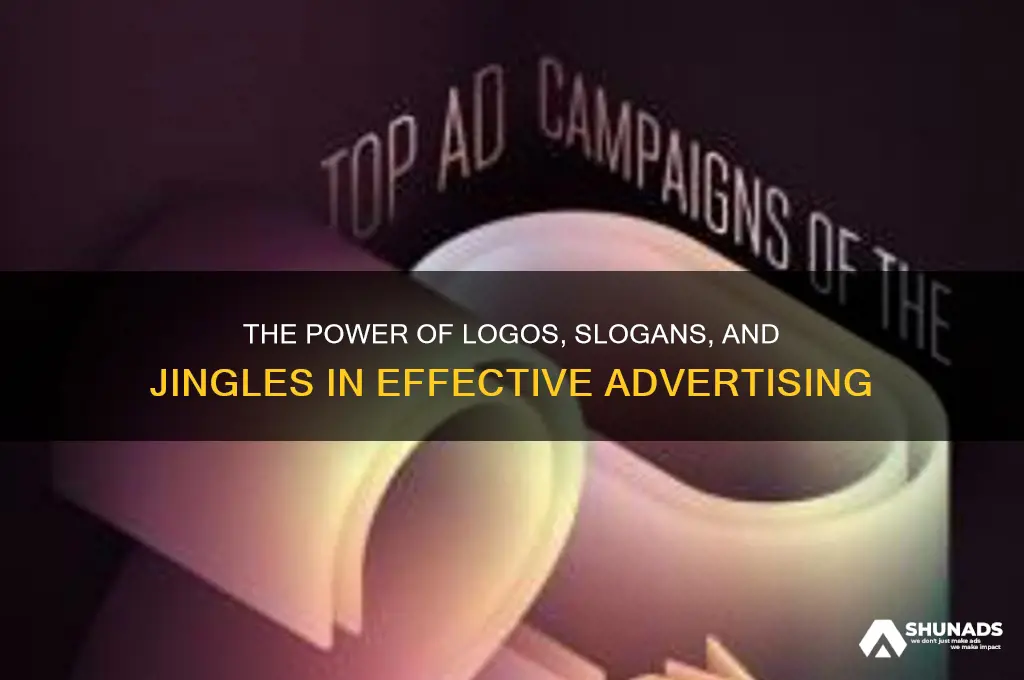 why are logos slogans and jingles used in advertising