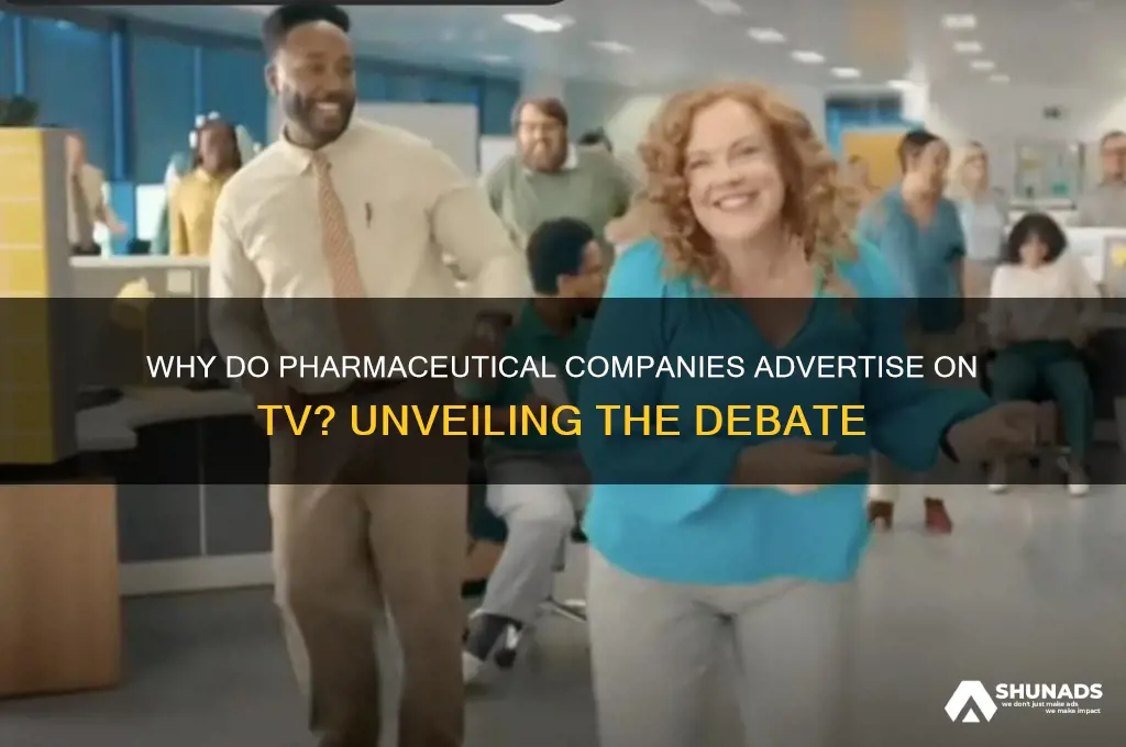 why are pharmaceutical companies allowed to advertise on tv