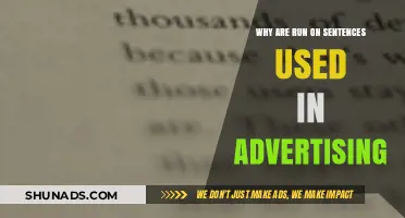 The Power of Run-On Sentences in Persuasive Advertising Strategies