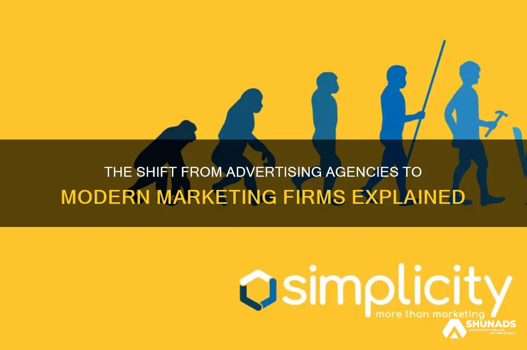why are the words advertising agencies not used