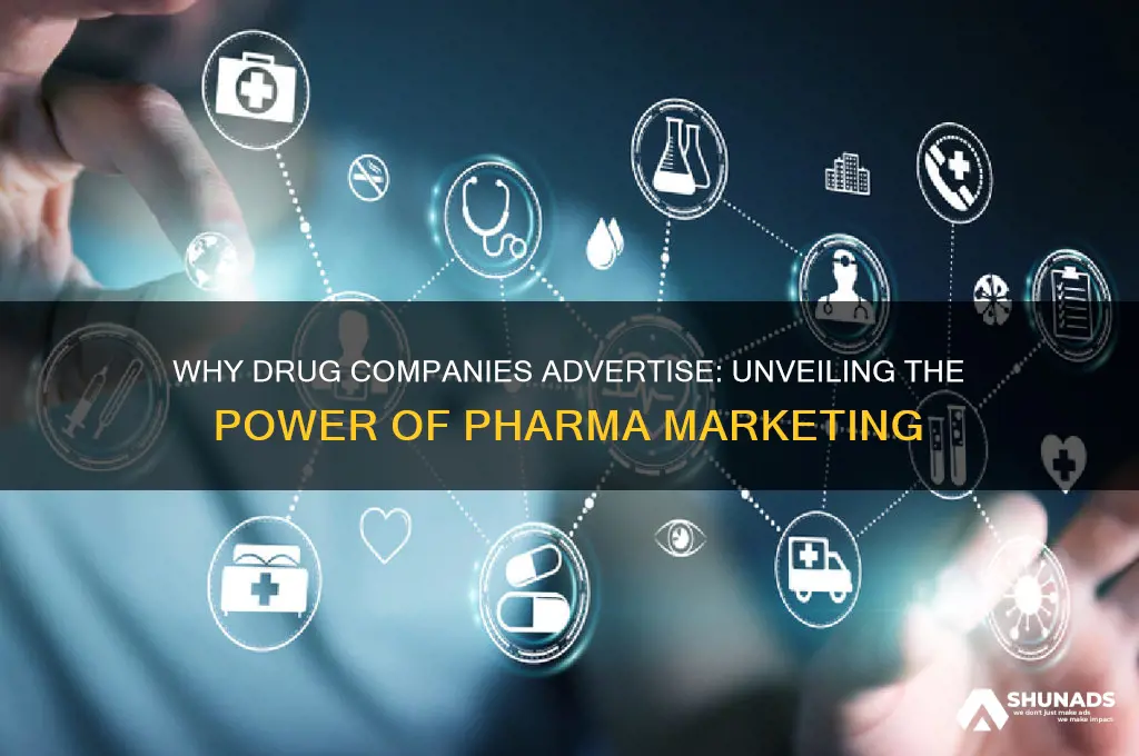 why can drug companies advertise