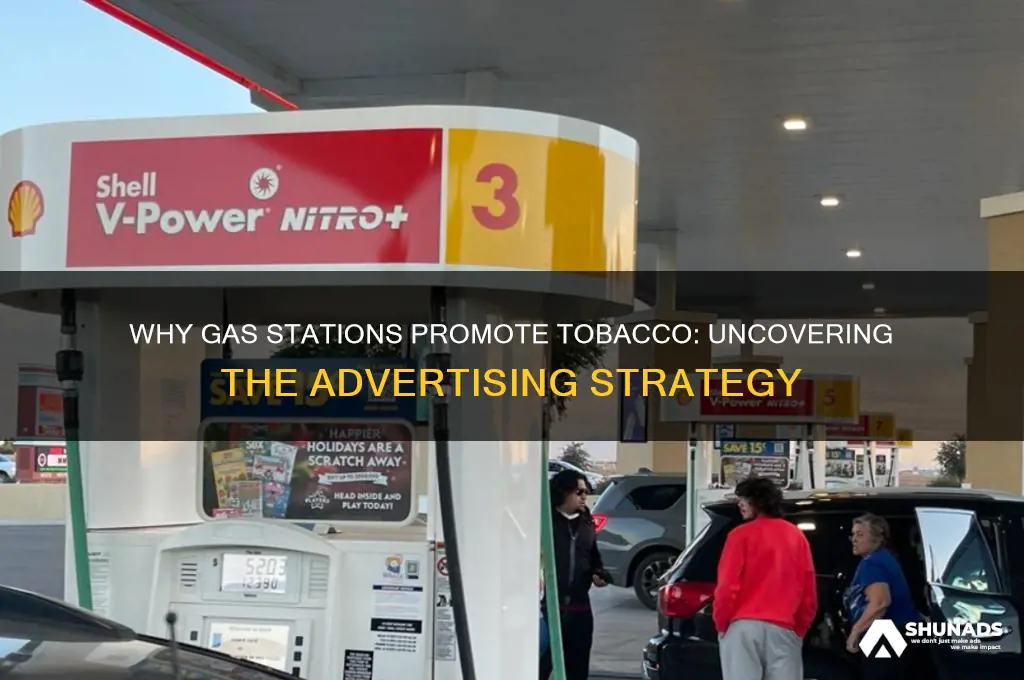 why can gas stations advertise tobacco