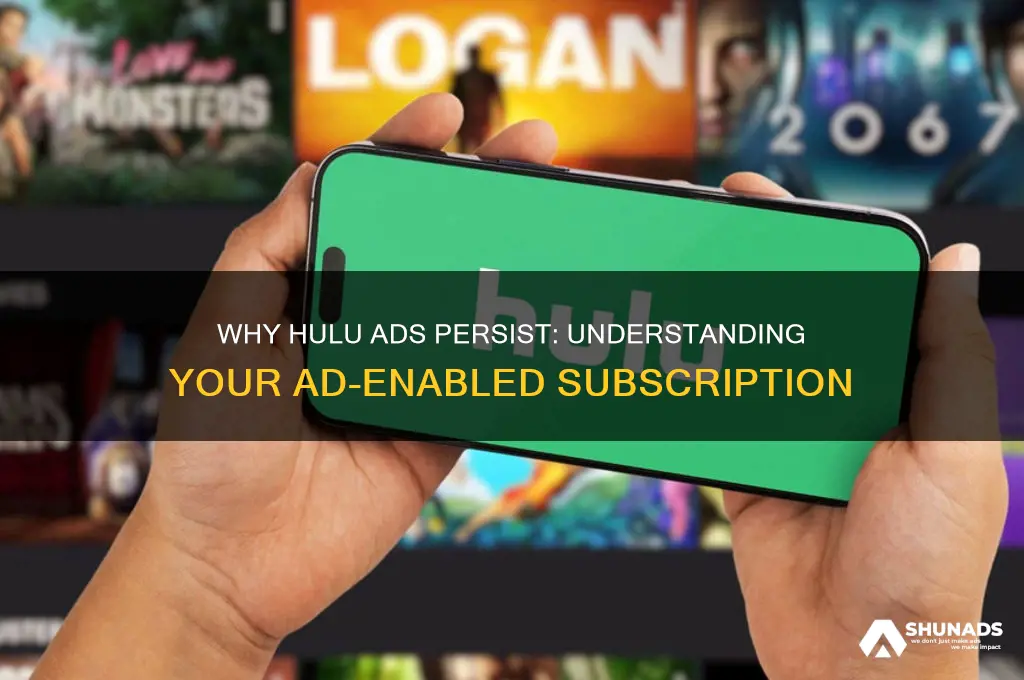 why can i enable hulu advertisements