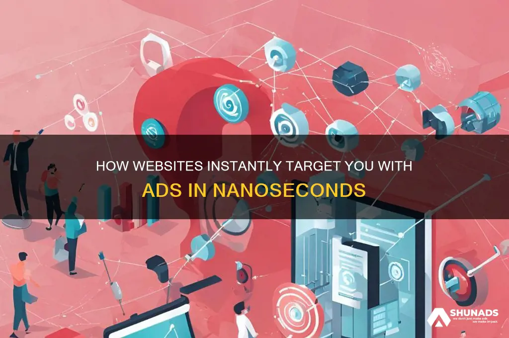 why can sites target you with advertising in nannoseconds