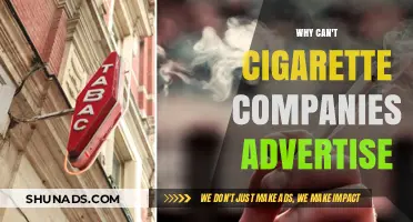 Why Cigarette Companies Can't Advertise: Unraveling the Legal Restrictions