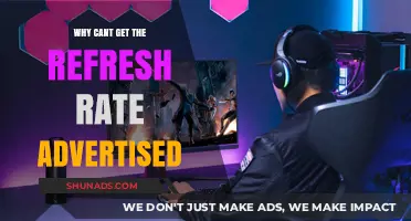 Why Your Monitor’s Refresh Rate Falls Short of Advertised Speeds
