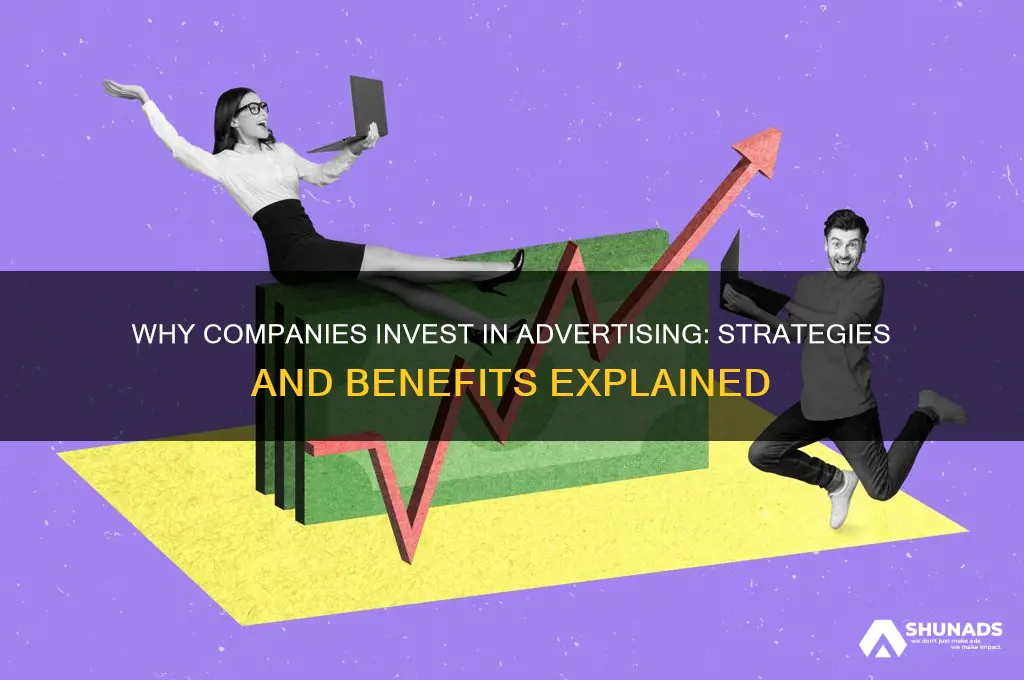 why companies spend money on advertising