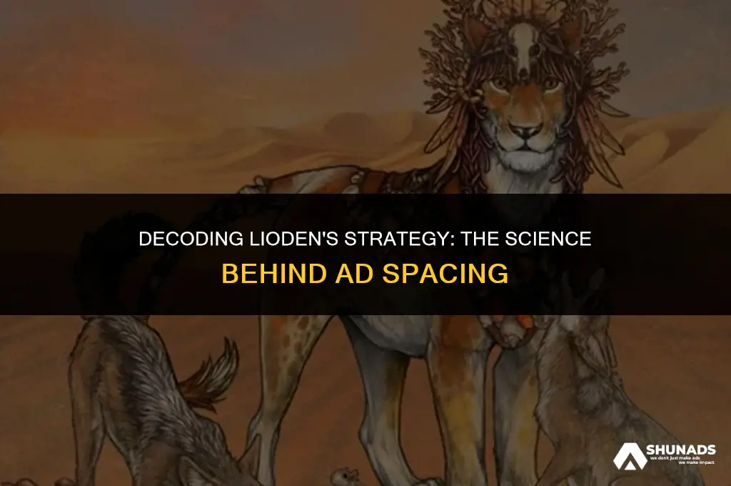 why did lioden make advertisements be spaced 10 minutes apart