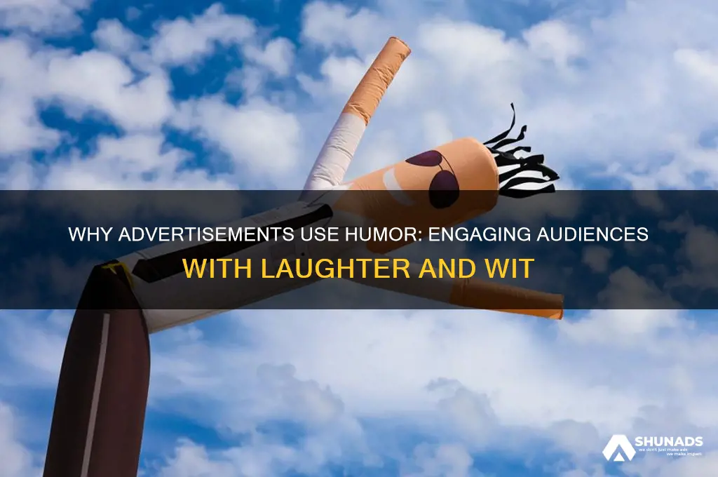 why do advertisements use humor
