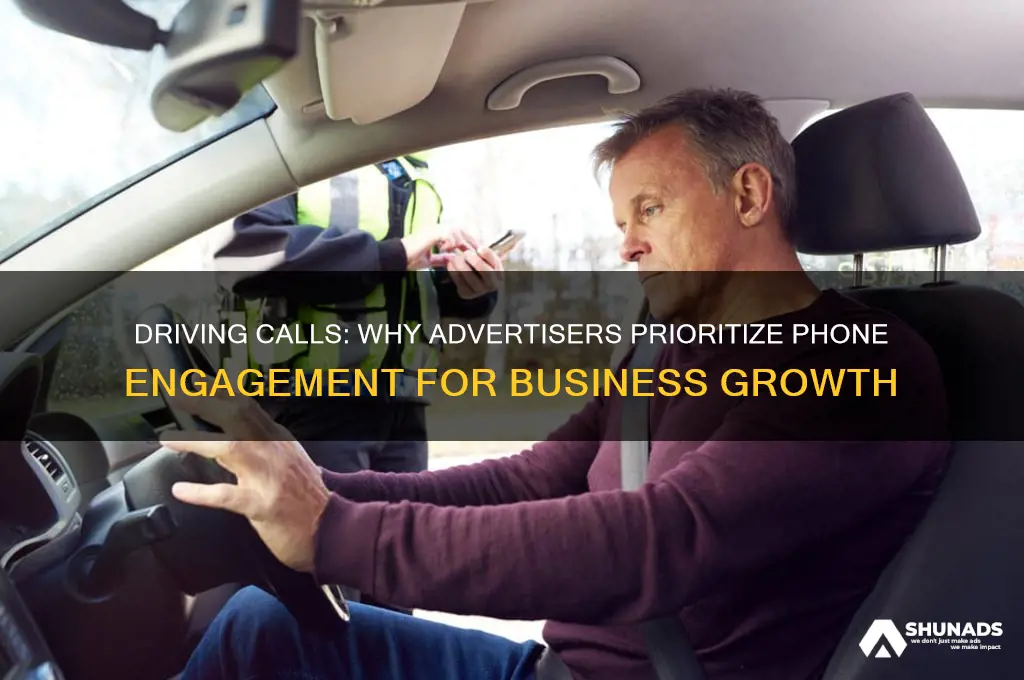 why do advertisers care about driving calls to their business