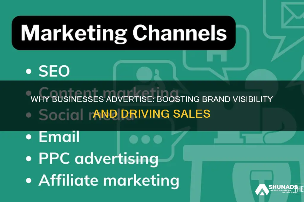 why do businesses advertise
