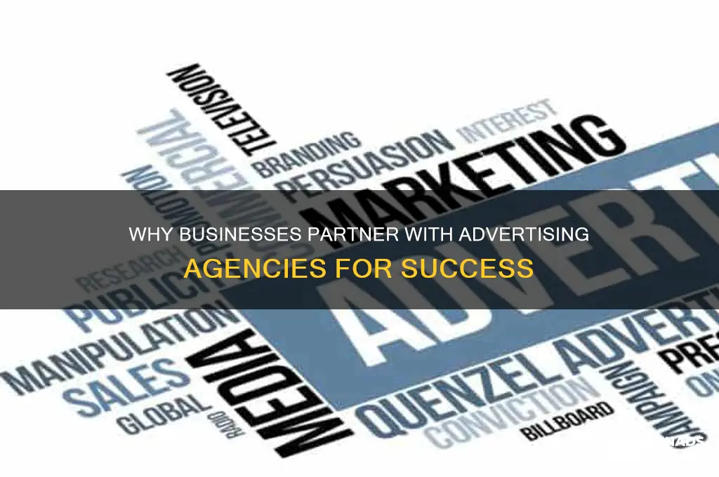 why do businesses use advertising agencies