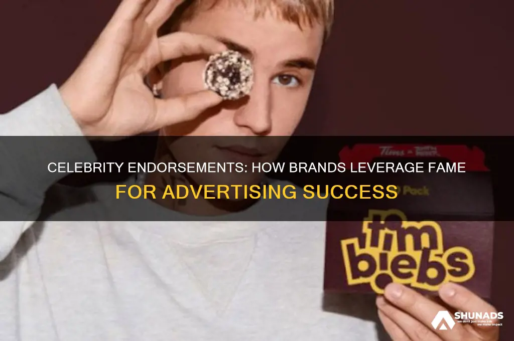 why do businesses use celebrities in advertising
